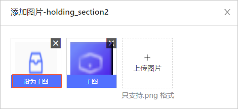 设置主图