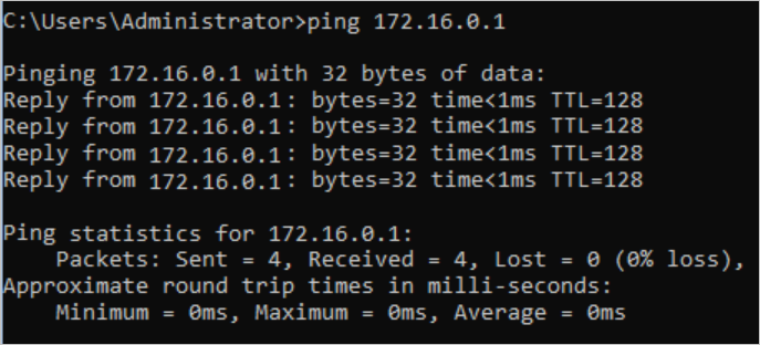 The on-premises data center can access branch 1.