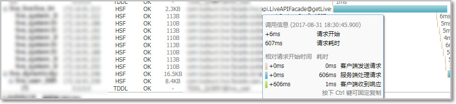 确认本地耗时