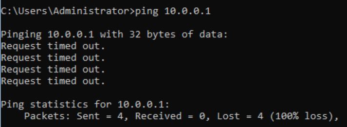 The on-premises data center cannot access branch 2