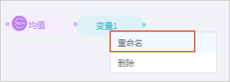 变量运算组件重命名