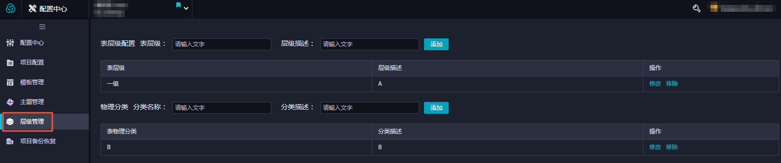 层级管理