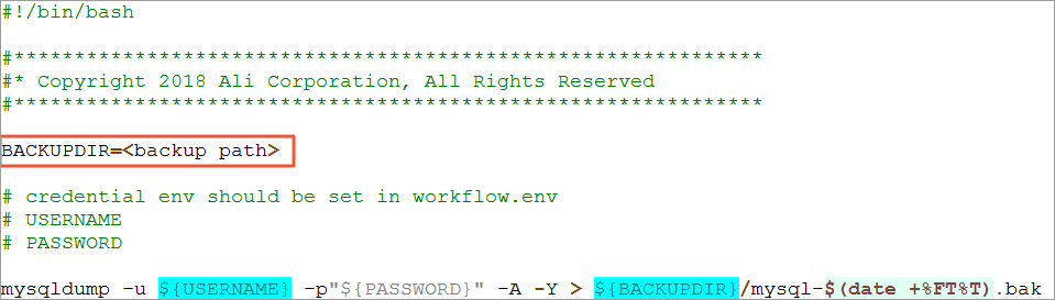 备份MySQL_基于workflow的备份_本地备份教程_混合云备份服务 阿里云技术文档 第2张