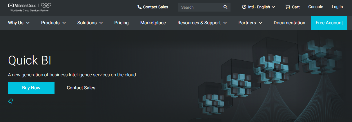 log on to the QBI console
