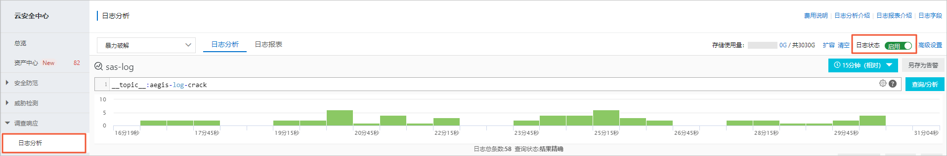 日志状态