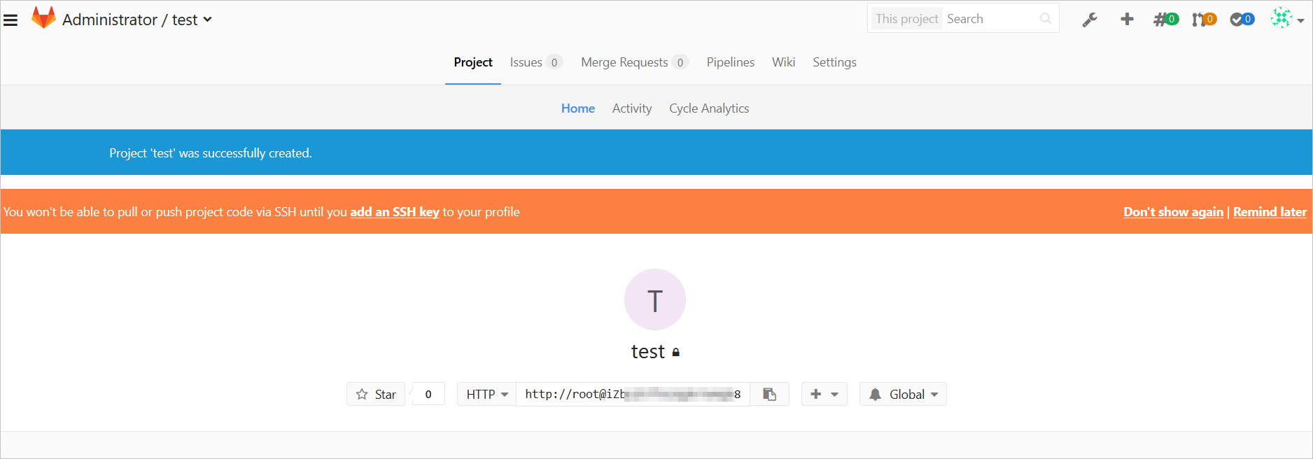 安装和使用GitLab_建站教程_云服务器 ECS 阿里云技术文档 第10张