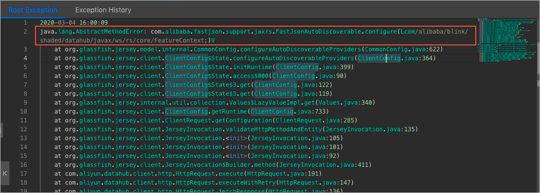 JAR package conflict