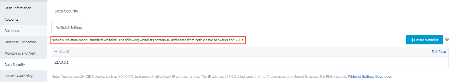 Whitelist Settings 2