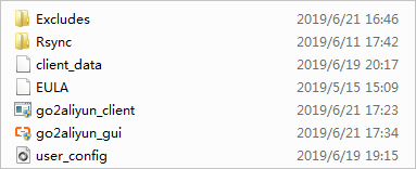 Home directory of the client
