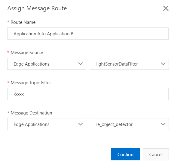 Message routing