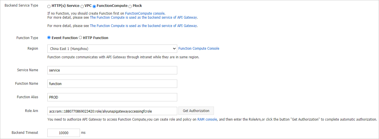 define-backend-service