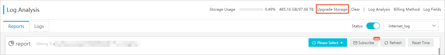 Upgrade Storage