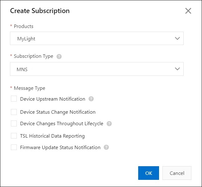 Create Subscription