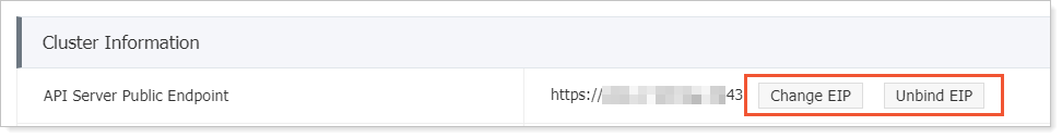 Change an Elastic IP address
