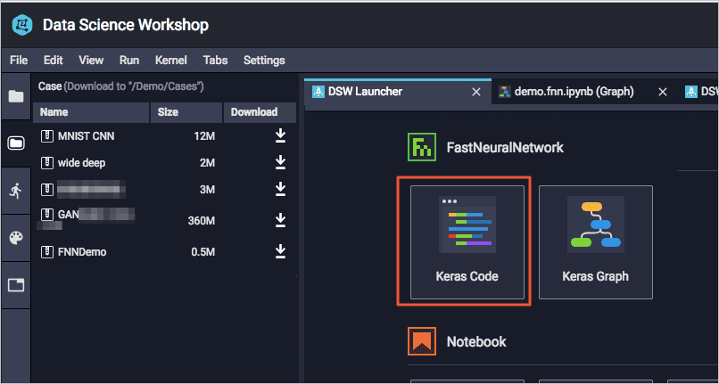 Create KerasCode
