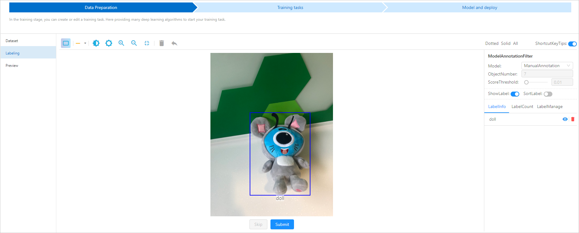 Image labeling