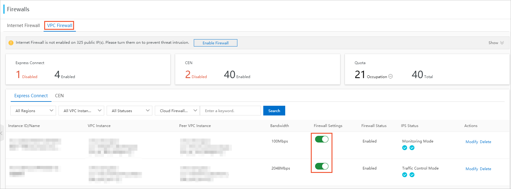 VPC Firewall