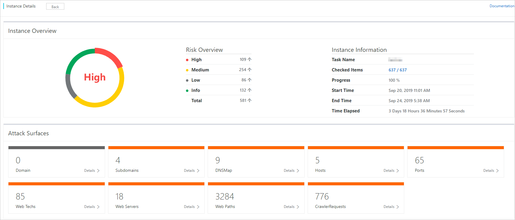 Instance Details