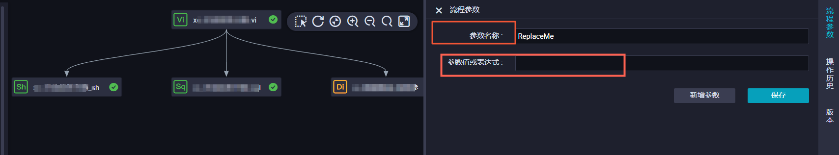 流程参数