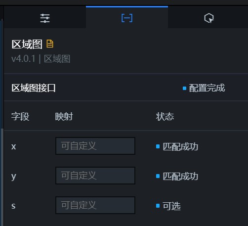 区域图数据面板