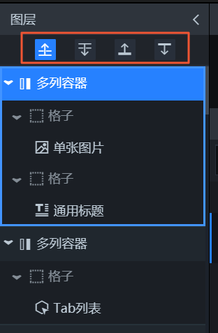 图层栏功能图