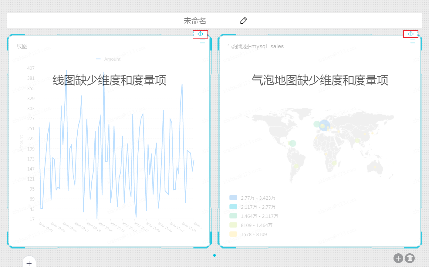 调整图表位置
