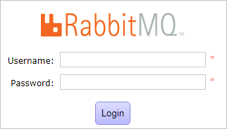 RabbitMQ登录页