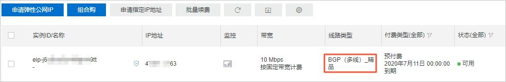 精品EIP
