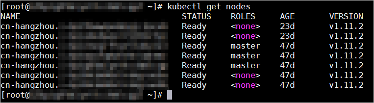 nodes