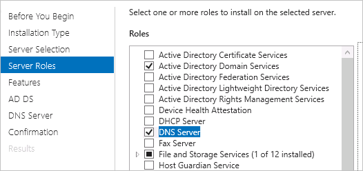 Server Roles