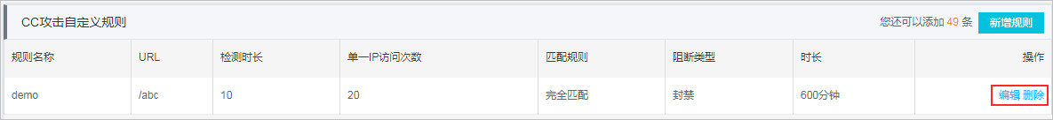 编辑,删除