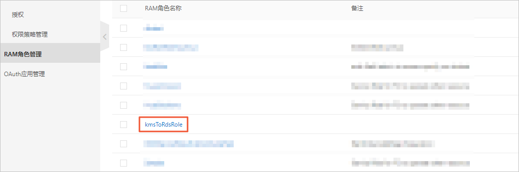 授权RDS访问KMS_附录_RDS MySQL 数据库_云数据库 RDS 版 阿里云技术文档 第4张