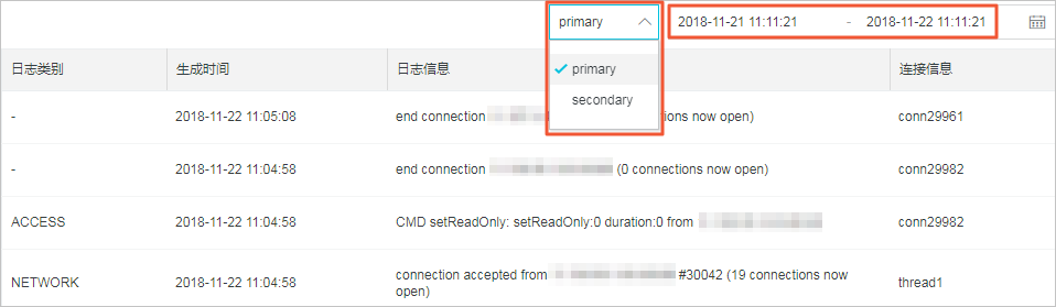 查看运行日志_日志管理_用户指南_云数据库 MongoDB 版 阿里云技术文档 第1张