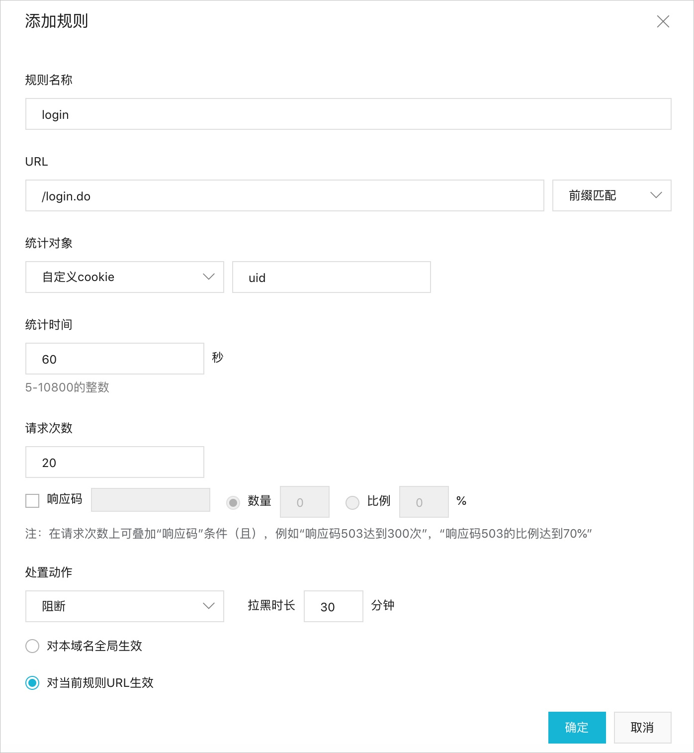 频次限制