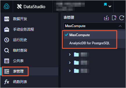 表管理
