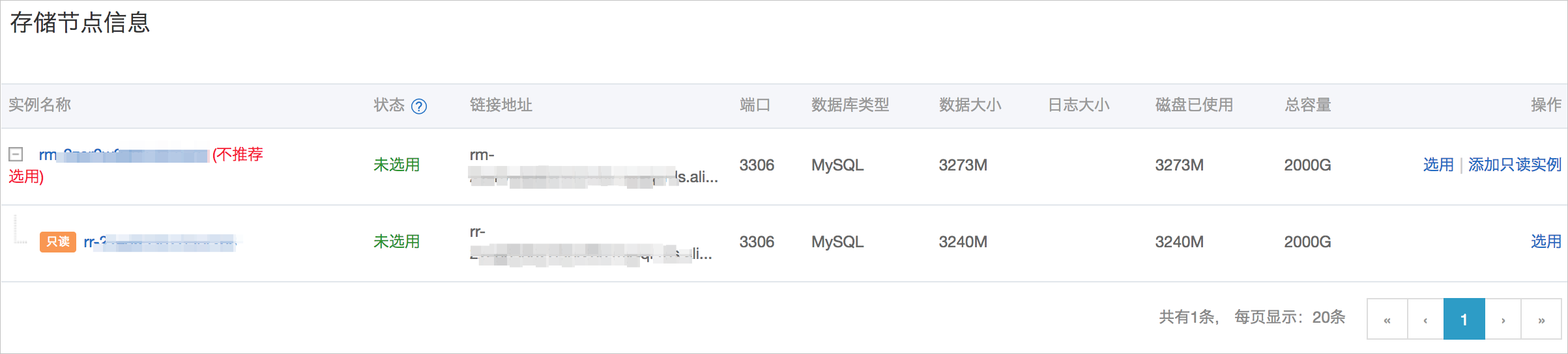 选用RDS