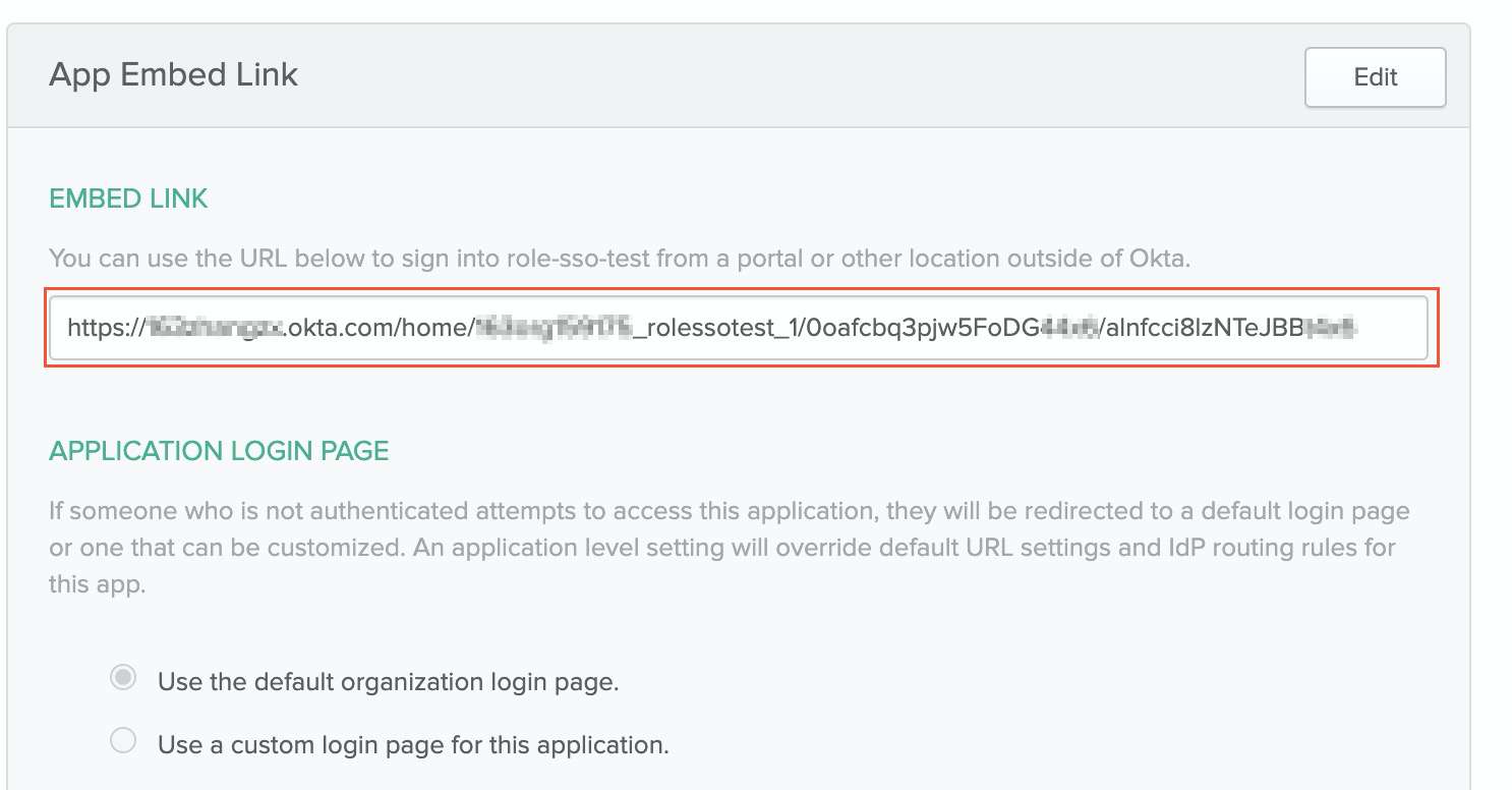 App Embed Link