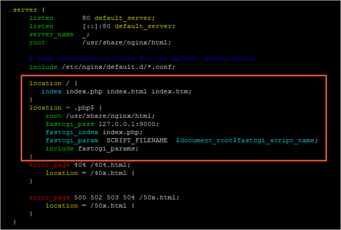 手动部署LNMP环境（CentOS 7）_部署LNMP环境_建站教程_云服务器 ECS 阿里云技术文档 第4张