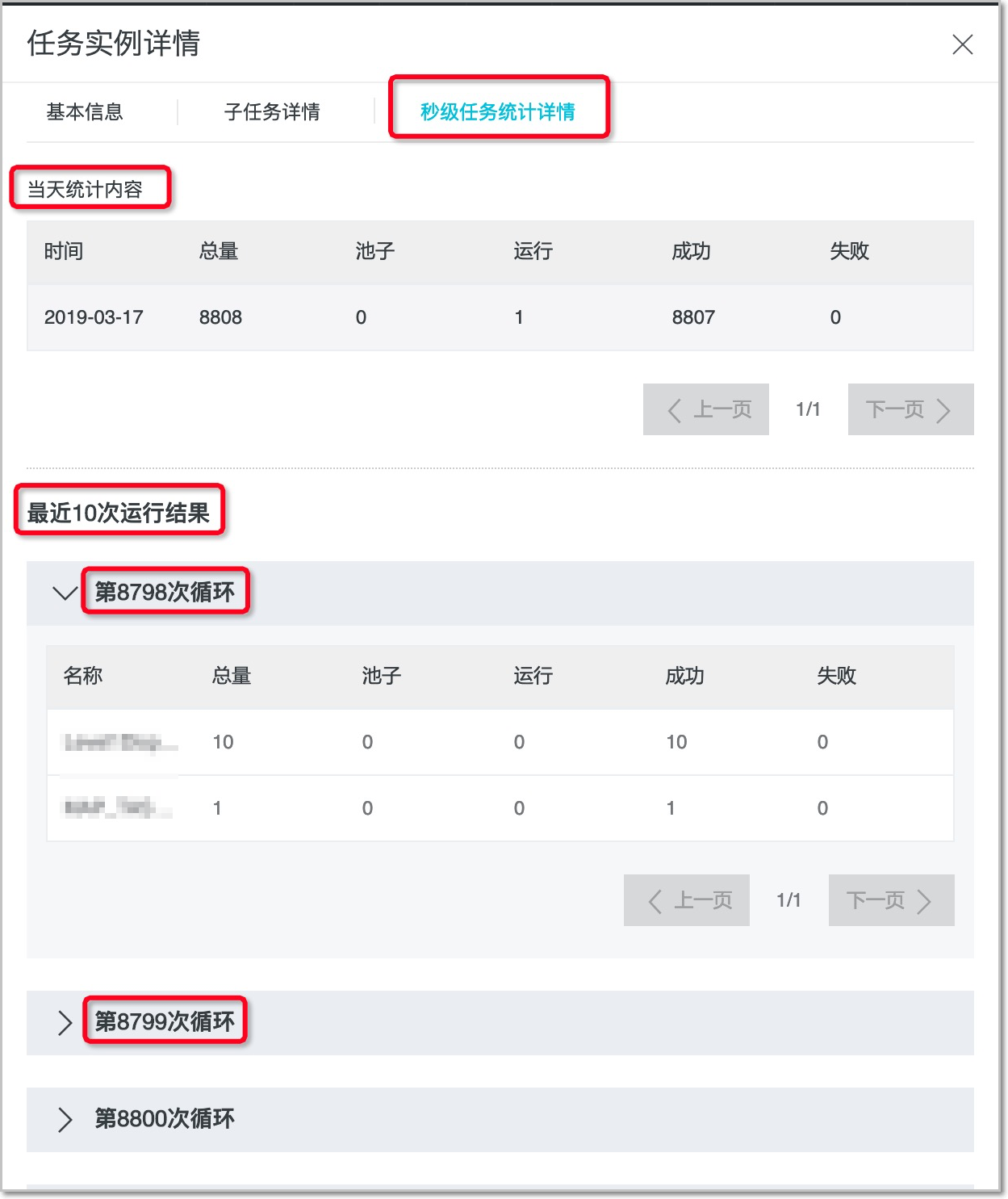 任务实例详情