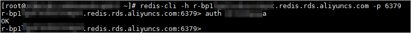  redis-cli连接_步骤3：连接实例_快速入门_云数据库 Redis 版 阿里云技术文档