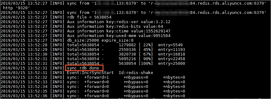 使用redis-shake进行迁移_云下到云上_数据迁移_用户指南_云数据库 Redis 版