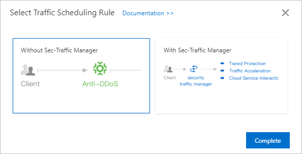 Enable CNAME reuse without Sec-Traffic Manager
