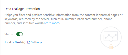 Data leakage prevention