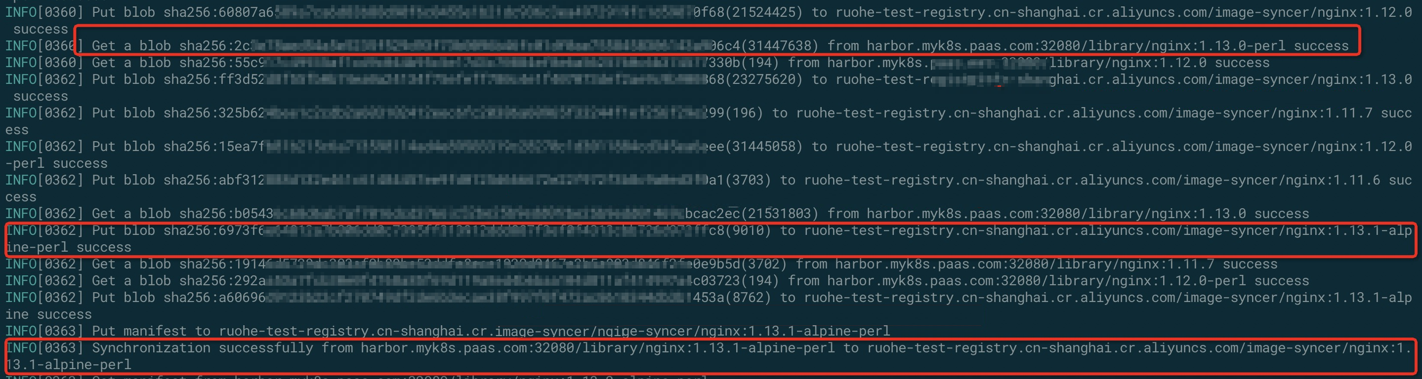 Log information