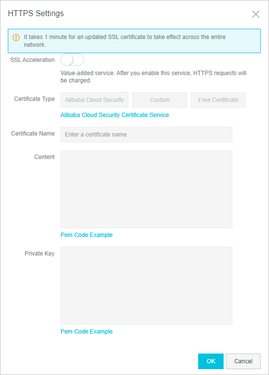 HTTPS Certificate