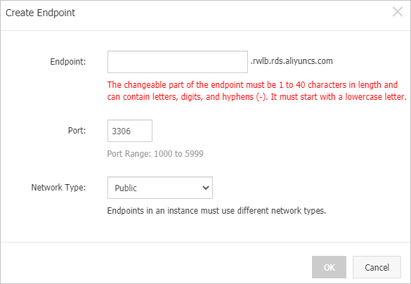 Set the new proxy endpoint