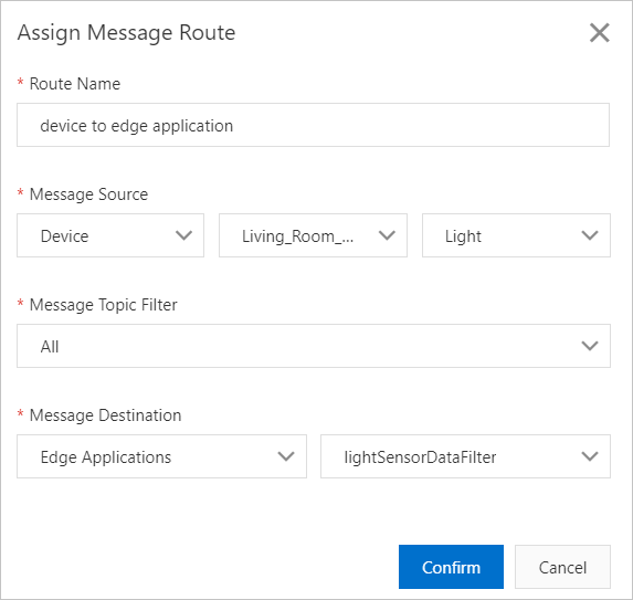 Message routing