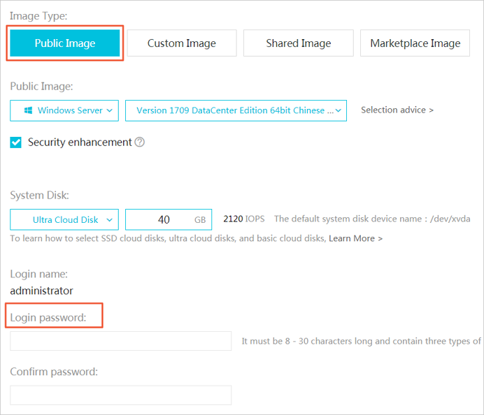 If the operating system is Windows, you can only use the password for authentication.