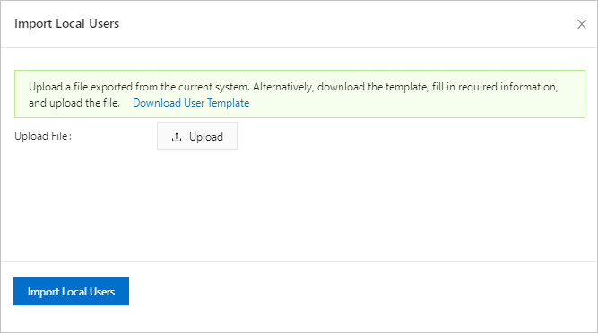 Import Users from File