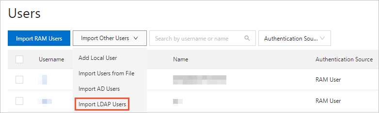 Import LDAP users (1)